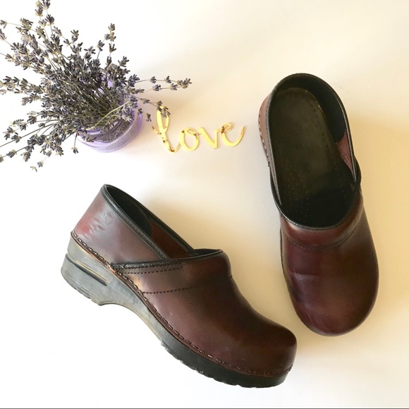 Dansko Shoes - Dansko Dark Purple Clogs